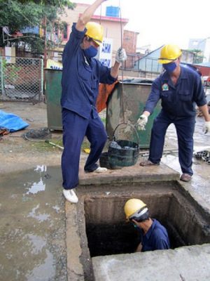 dịch vụ nạo vét hố ga chuyên nghiệp
